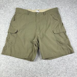 REI Co-Op Cargo Shorts Mens 42 Green Utility Pockets Active Hiking Outdoors Gorp